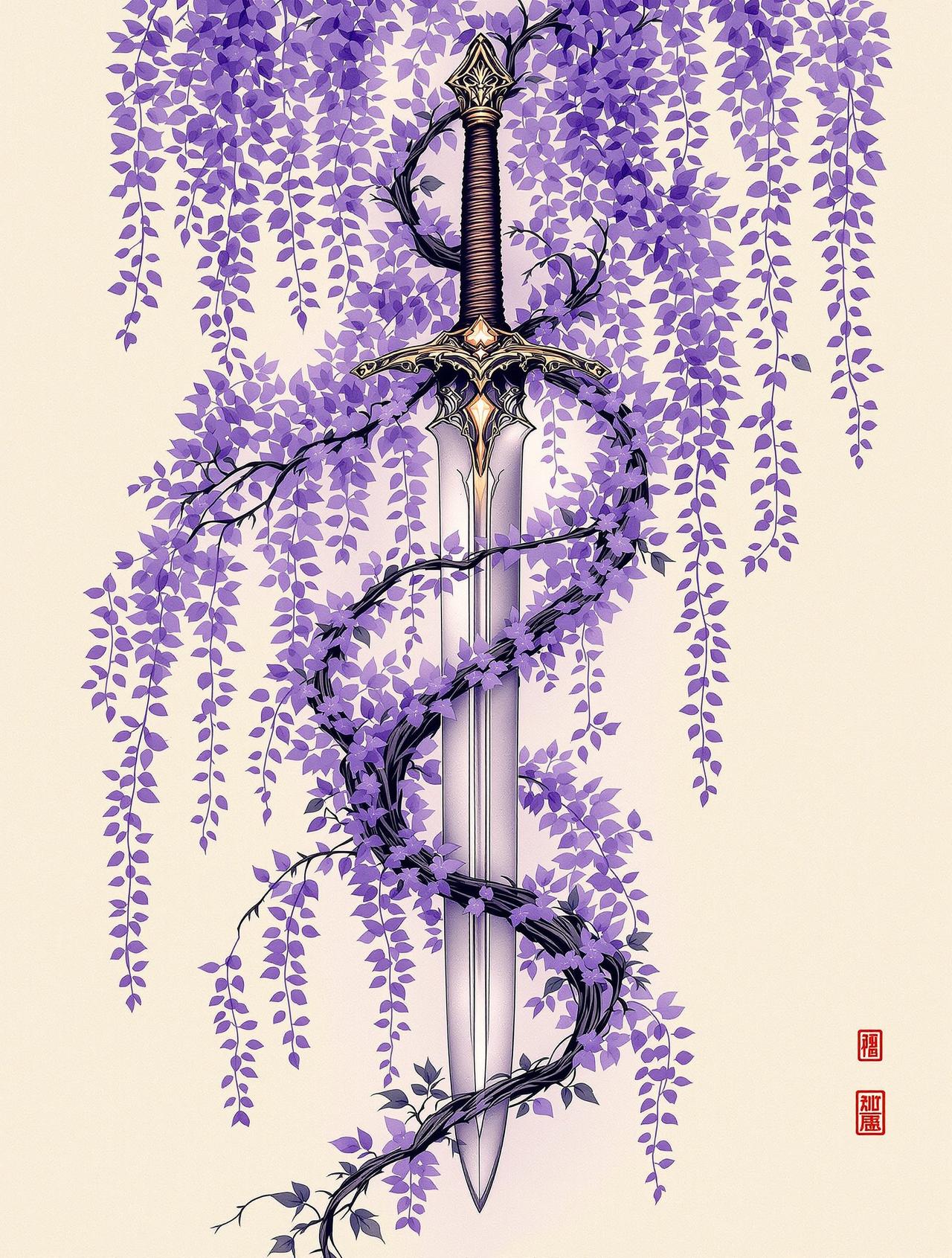 紫藤仙缘 - 风车网作品封面